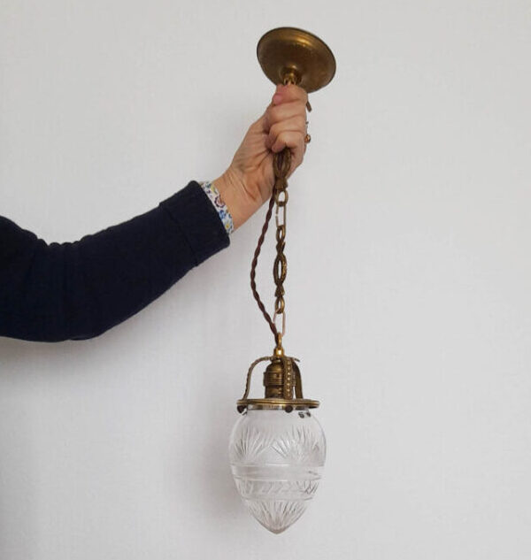 lampa secesyjna wisząca